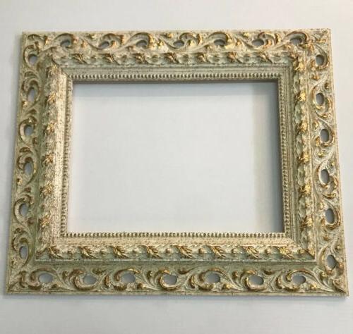 cornice artigianale forata 30 x 40 avorio