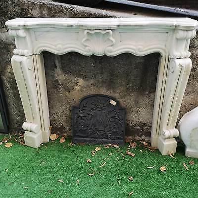 cornice camino marmo francese