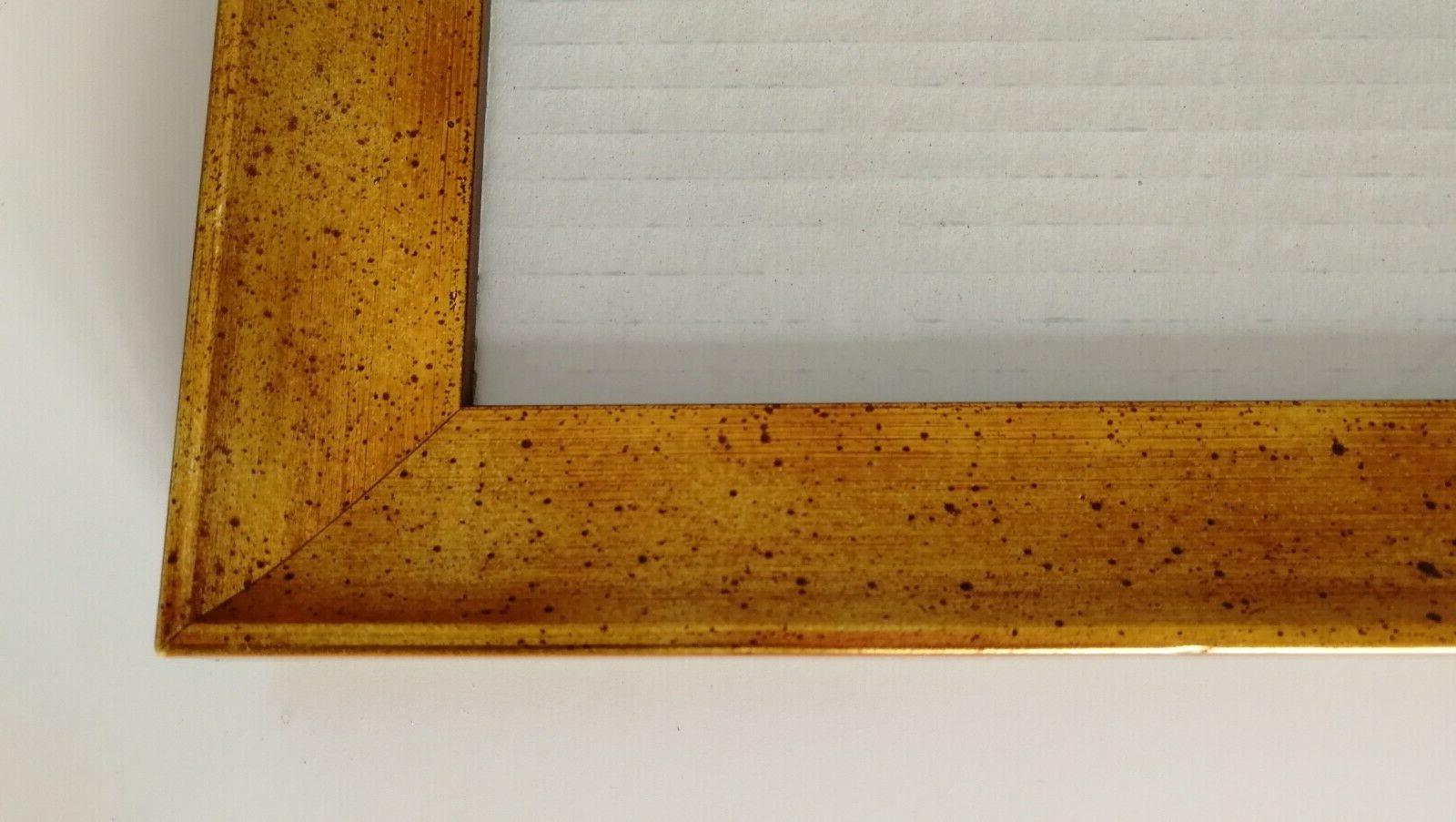 cornice classica in legno oro anticato con