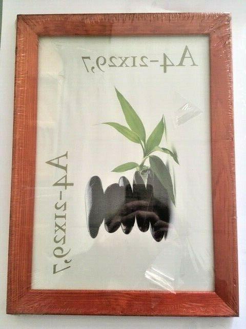 cornice cornici da muro legno rosso 21x29