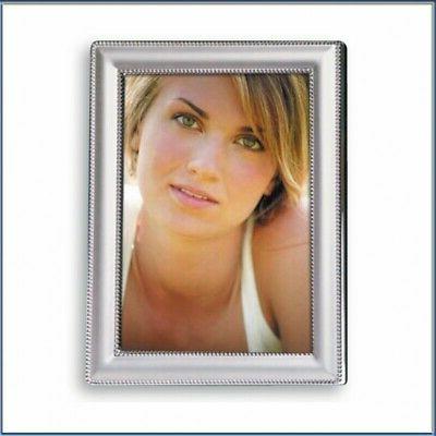 cornice fotografica 15x20 silver plated portafoto argento