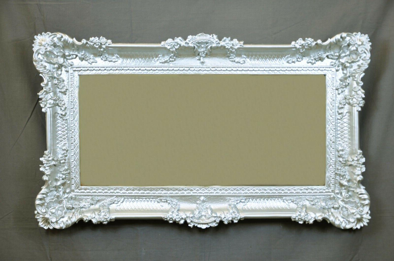 cornice grande argento argentata stile barocco veneziano