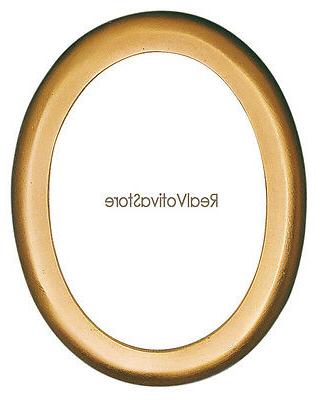 cornice in bronzo ovale modello semplice