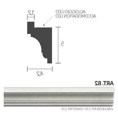 cornice in gesso art 82 h5 0