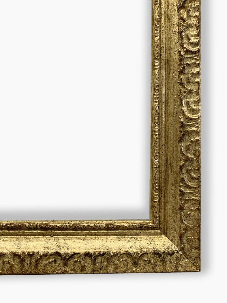 cornice in legno oro foglia art 325
