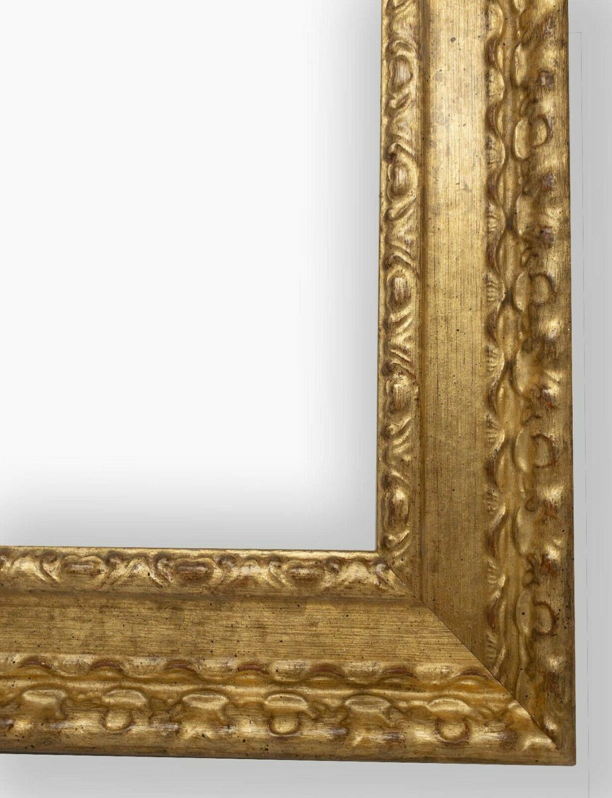 cornice in legno oro foglia art 343