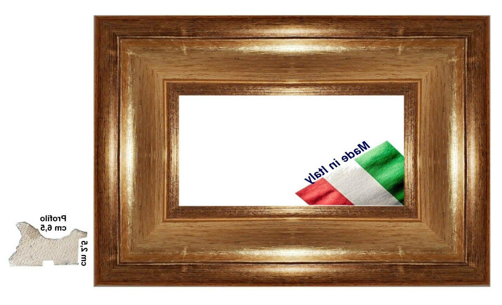 cornice in legno oro per quadri stampe