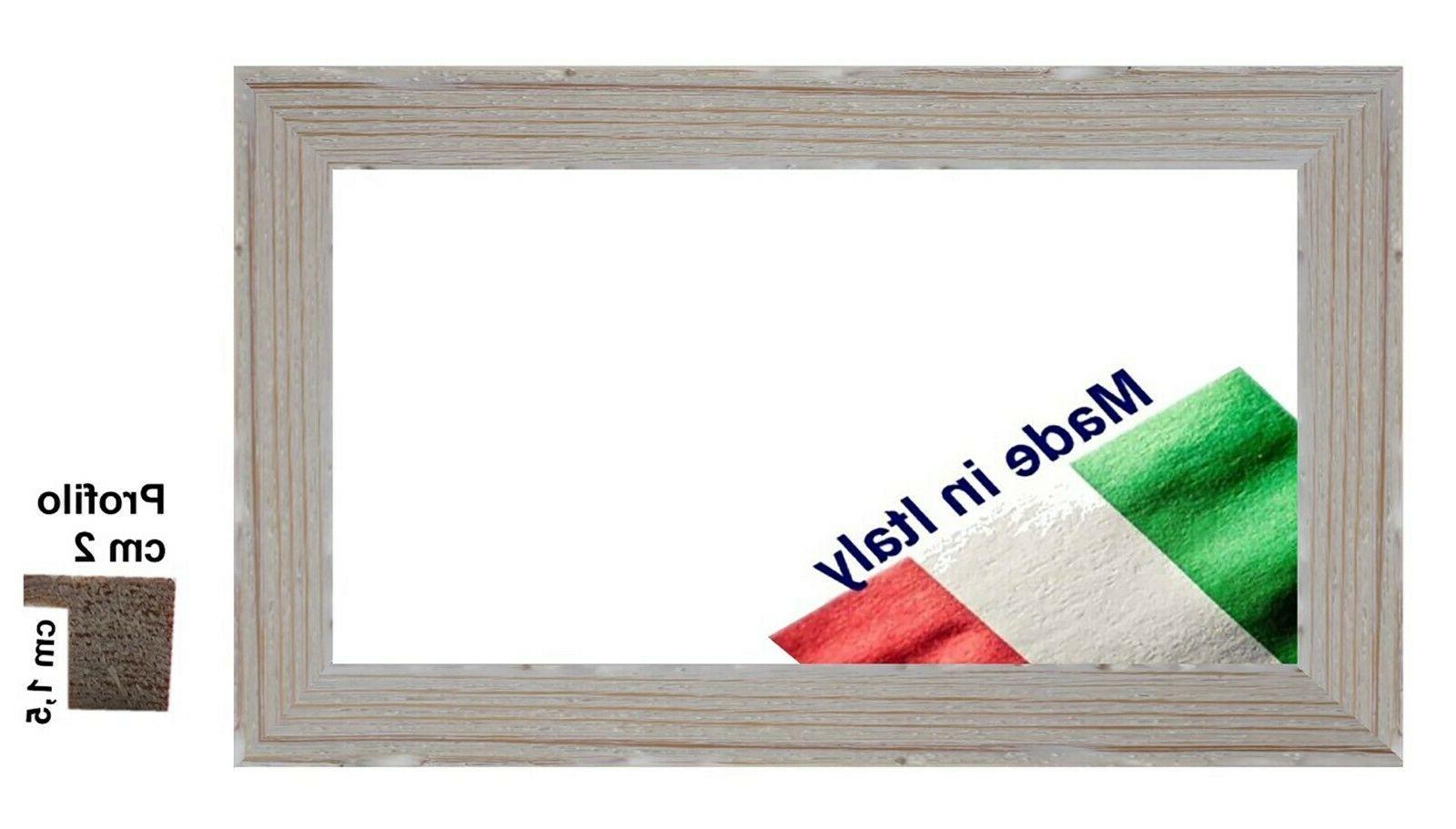 cornice in legno shabby venata per foto
