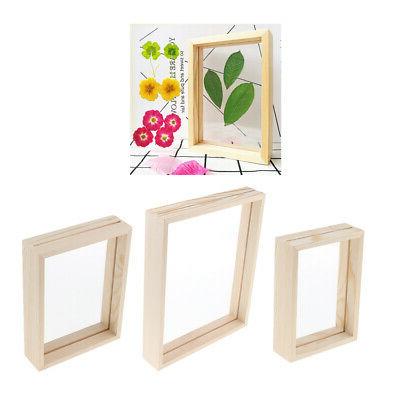 cornice in legno trasparente da 3 pezzi