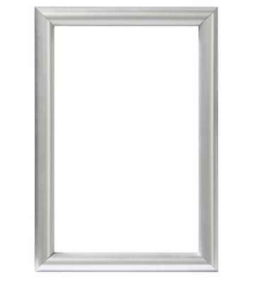 cornice in plastica colore argento 30 x