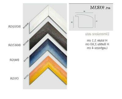 cornice moderna classica su misura quadro legno