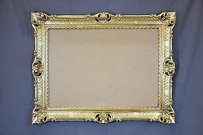 cornice oro grande dorata stile barocco finto