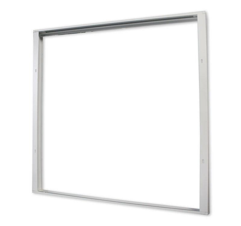 cornice pannello led 60x60cm montaggio esterno supporto
