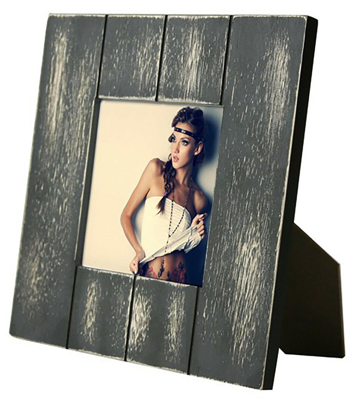 cornice porta foto in legno vintage western