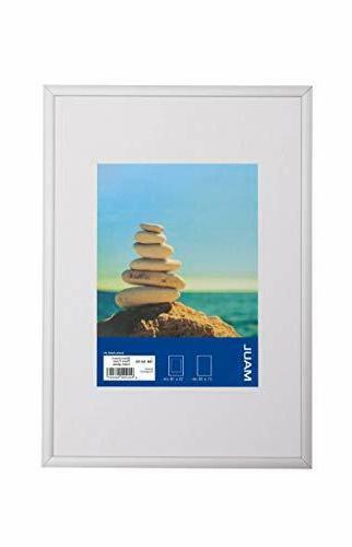 cornice portafoto alluminio argento 21 x 30