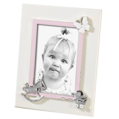 cornice portafoto bambina 10x15 pink cartoleria portafoto