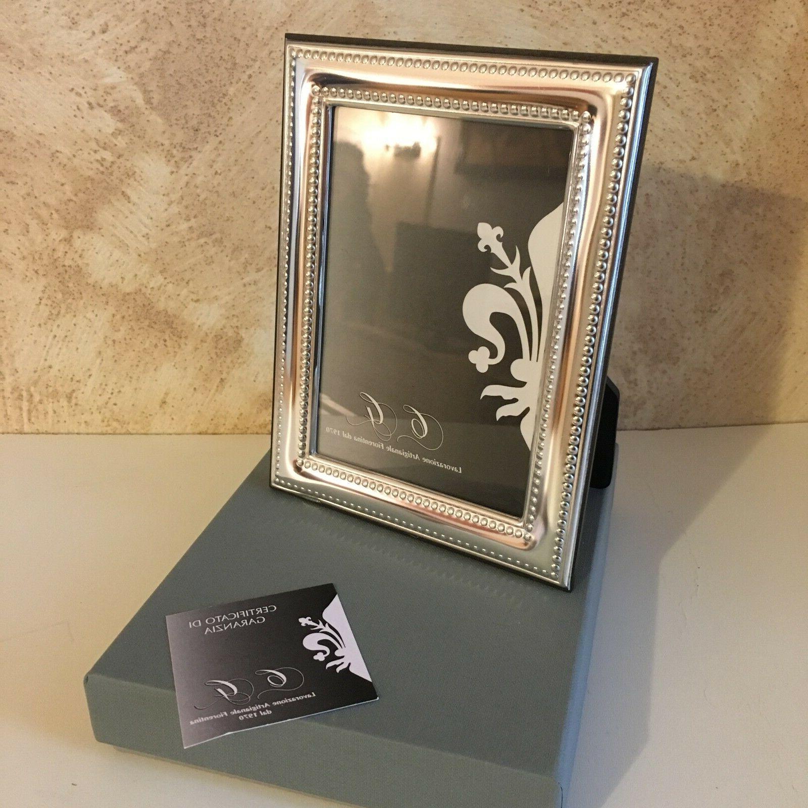 cornice portafoto color argento foto frame