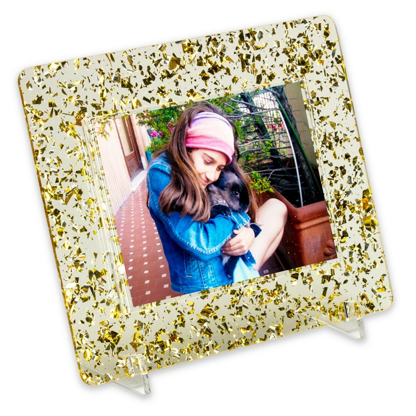 cornice portafoto in plexiglass