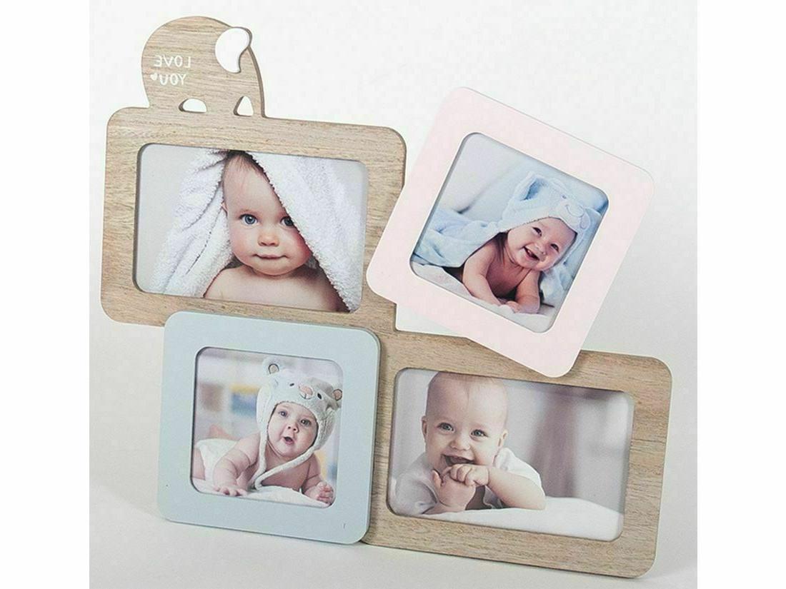 cornice portafoto legno baby bambini bimbi 4