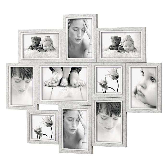 cornice portafoto multipla per 10 foto a1126