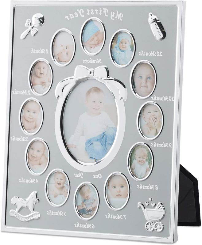 cornice portafoto multipla per bambini primo anno
