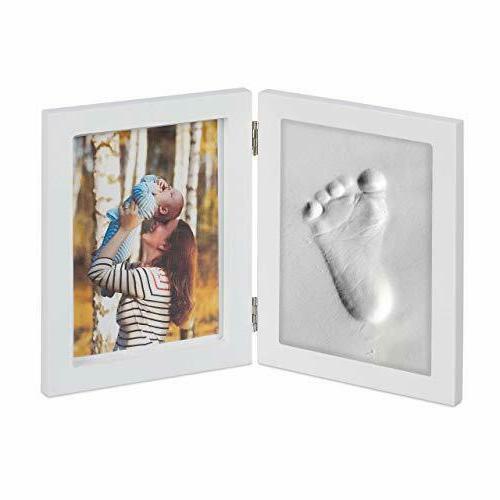 cornice portafoto per bambini con calco in