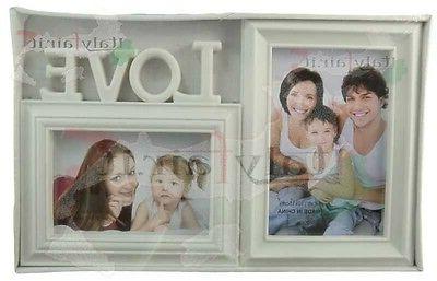 cornice portafoto provenzale chabby chic bianca per