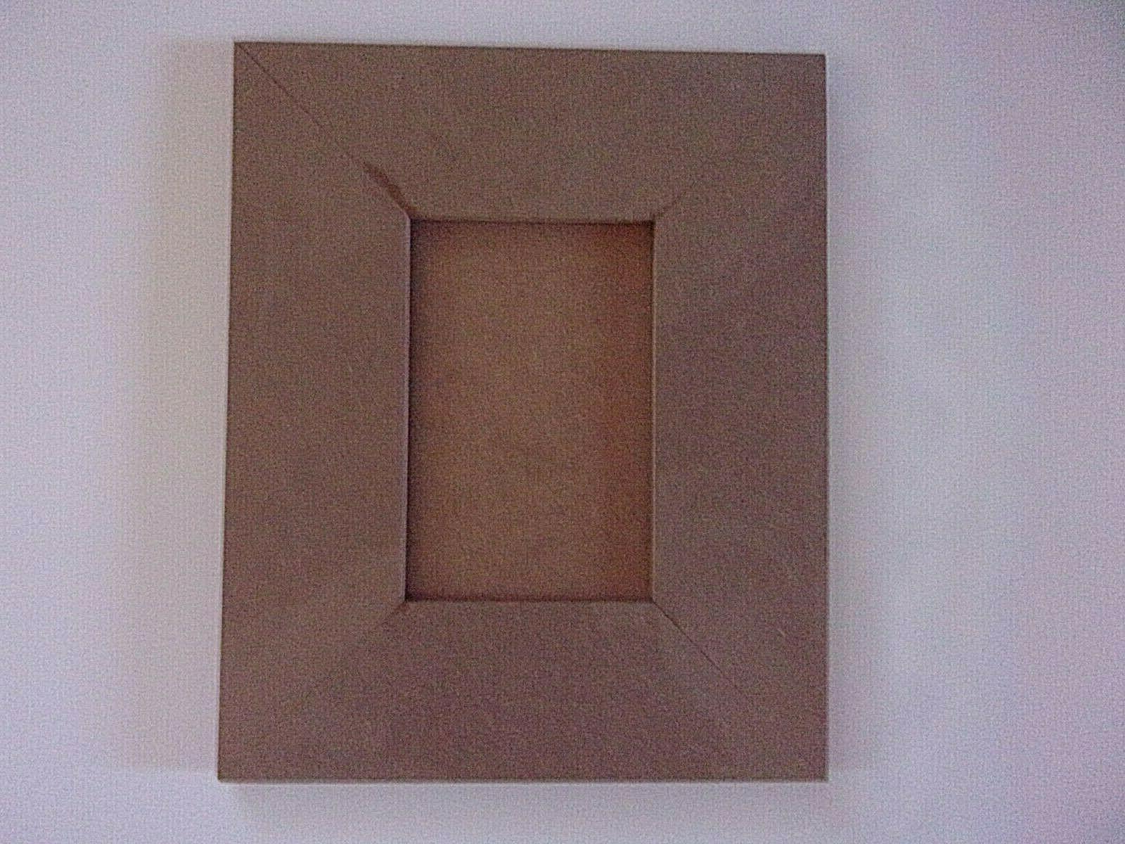 cornice portafoto rettangolare in mdf con vetro