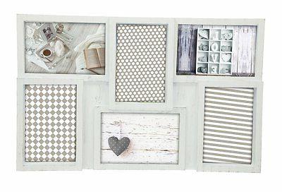 cornice portafoto shabby chic love pvc effetto
