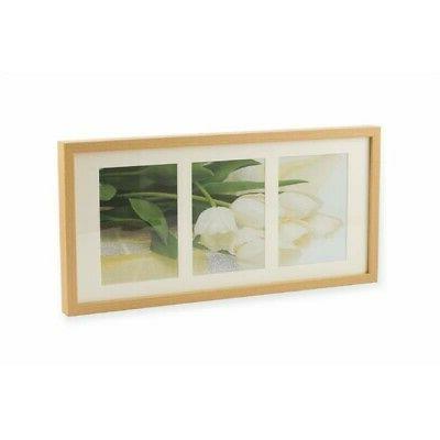 cornice portafoto vintage 3 spazi foto 52x25