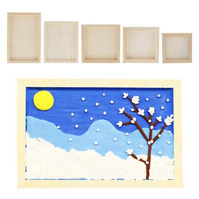 cornice quadrata in legno per pittura a