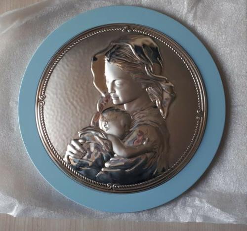 cornice quadro in argento per cameretta bimbi