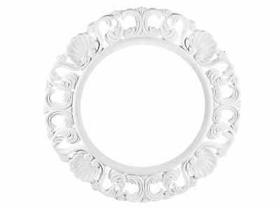 cornice shabby chic tonda da parete in