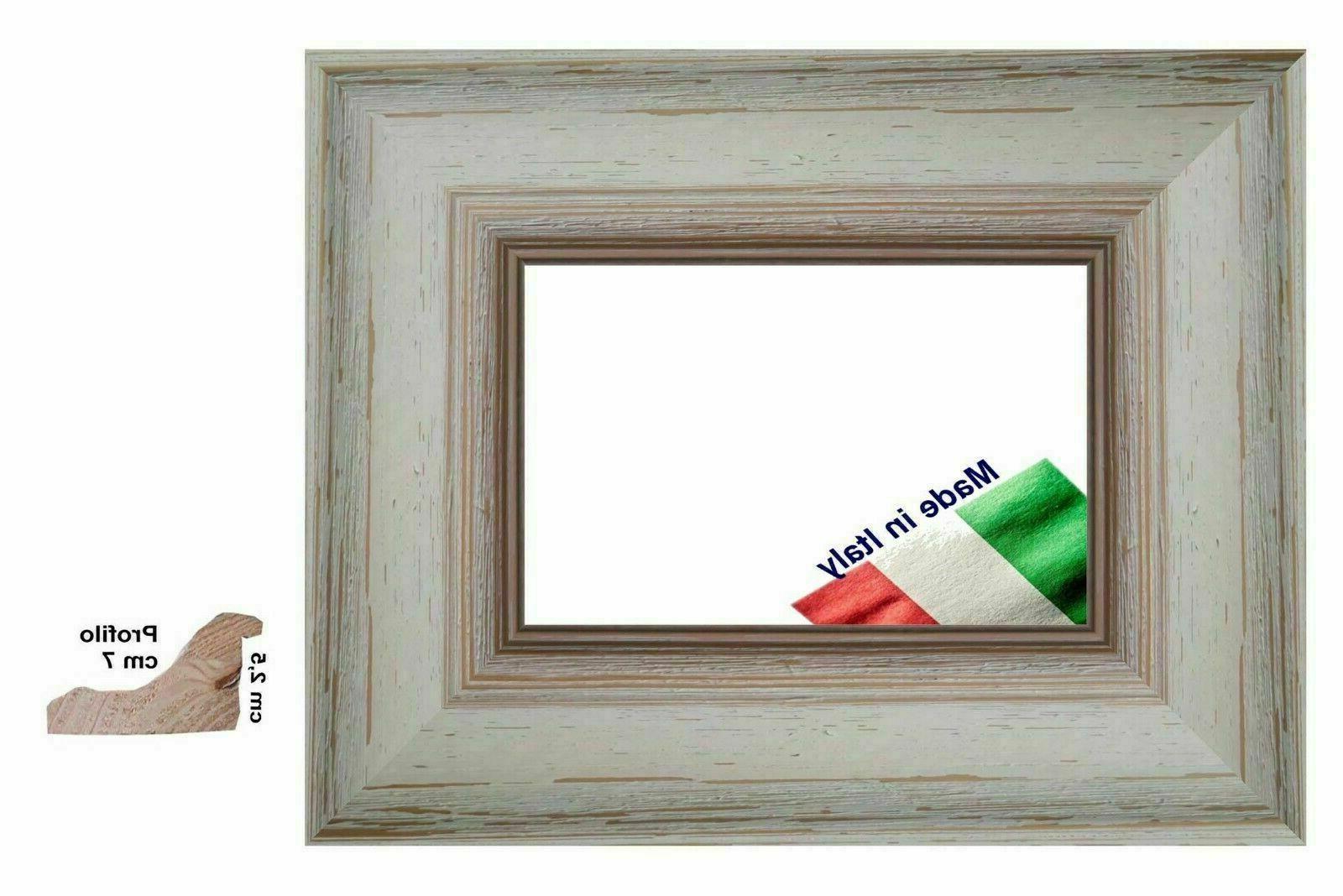 cornice shabby con sfumature rosa per quadri