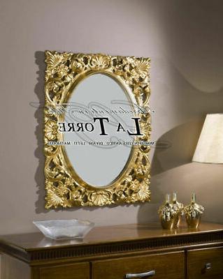 cornice traforata ovale quadro barocco classico oro