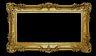 cornici antico barocco oro rettangolare decorazione parete