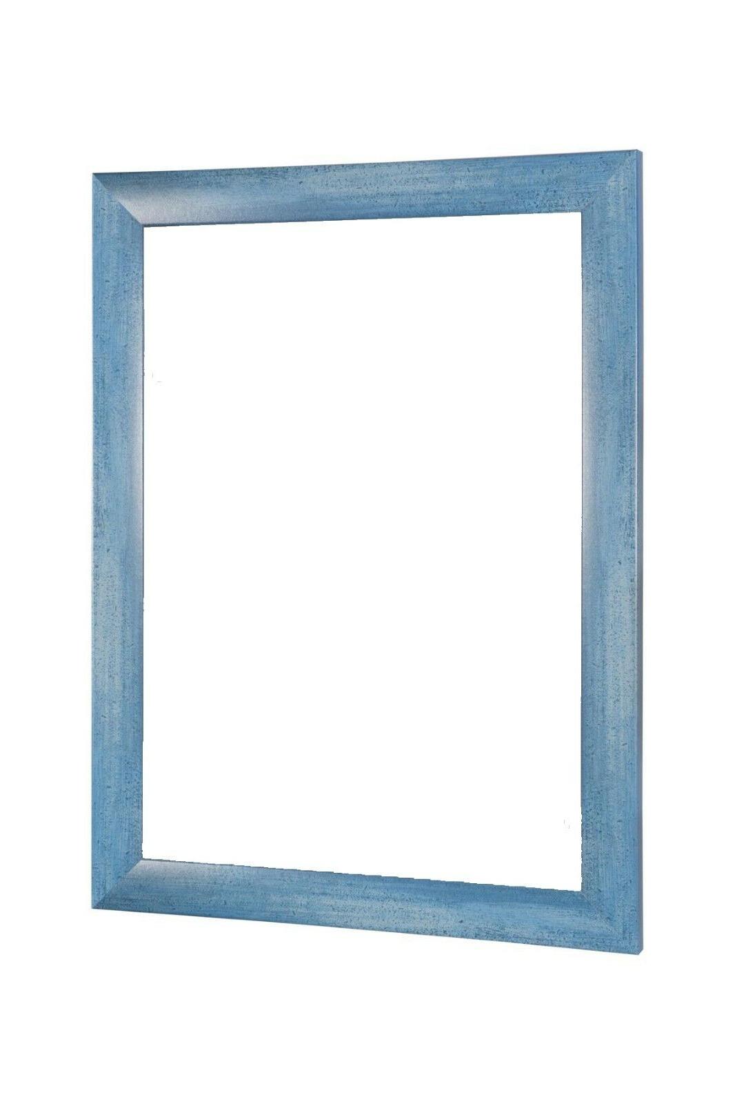 cornici azzurro vetro acrilico rivestimento antiriflesso