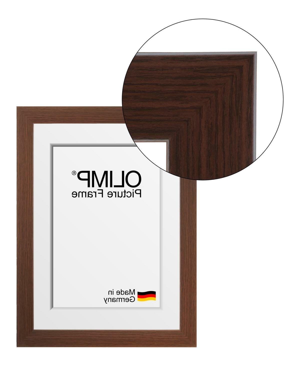 cornici wenge con entspiegeltem vetro acrilico 10x20