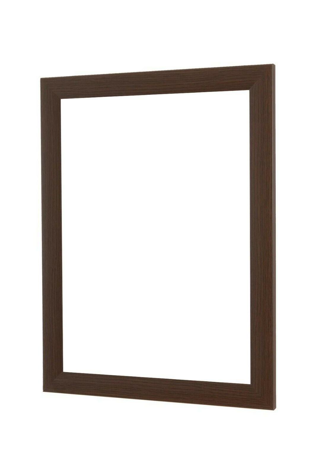 cornici wenge vetro acrilico antiriflesso
