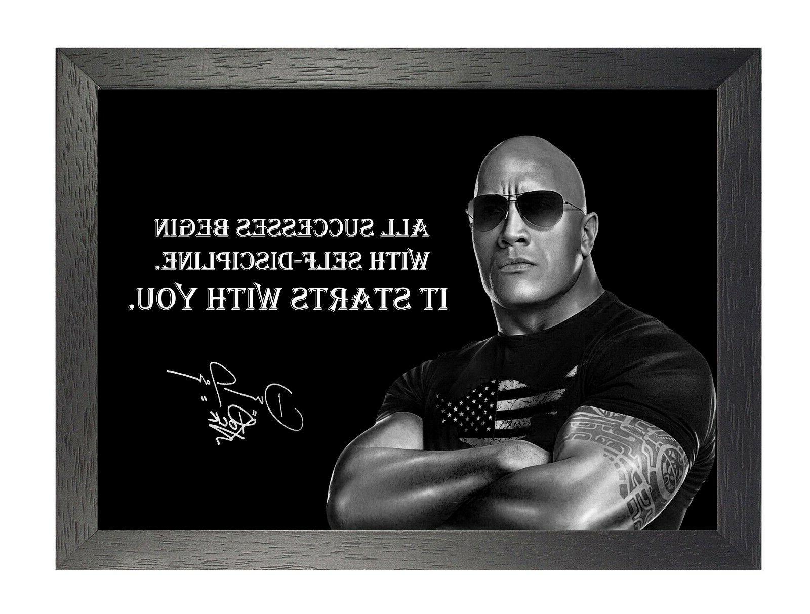 dwayne johnson the rock self discipline american