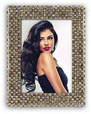 en568 ellis cornice portafoto resina modellata bronzo