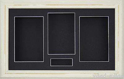 grande 3d shabby chic crema ombra scatola