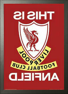 incorniciato liverpool f c this is anfield