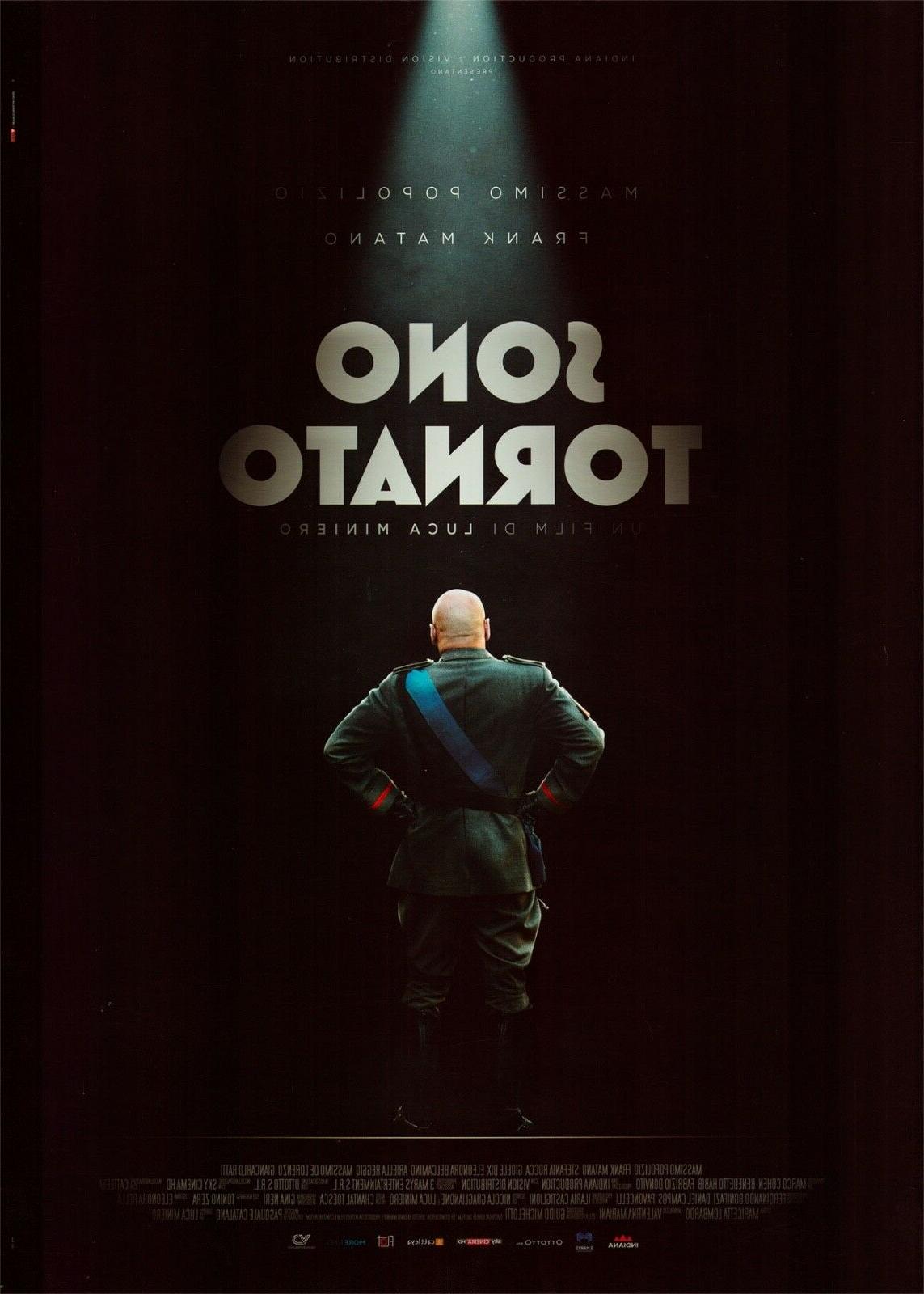 manifesto poster originale cinema sono tornato fascismo