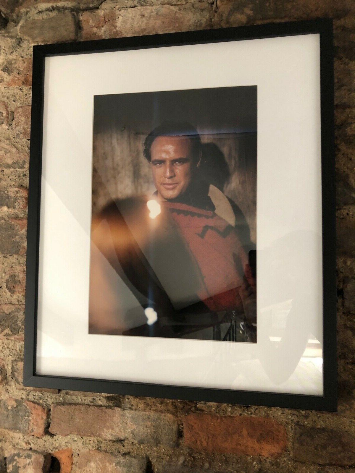 marlon brando foto poster rara originale di