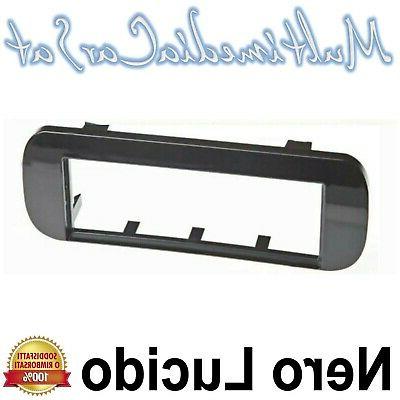 mascherina autoradio adattatore fiat panda cross nero