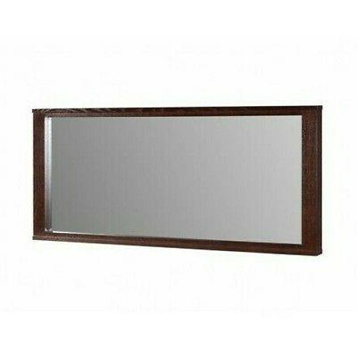 moderno grande specchio da parete vero legno