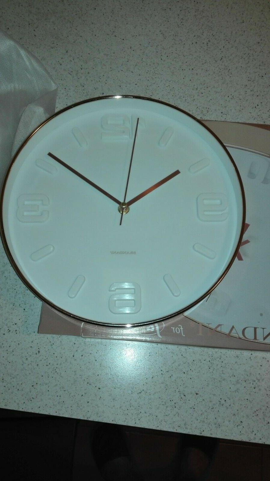 orologio da parete brandani fondo bianco e
