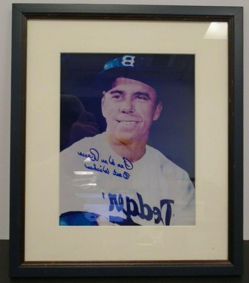 pee wee reese dodgers autografato autografato 8x10