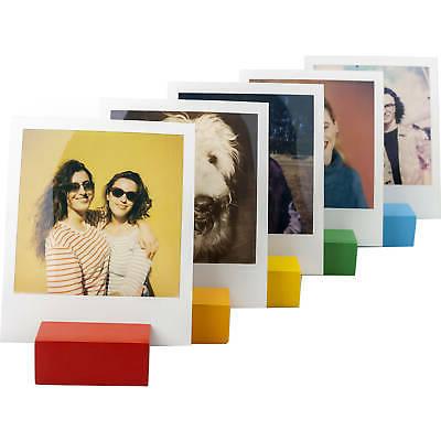 photo stand set 5 supporti arcobaleno per